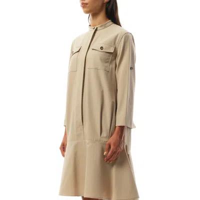 Loewe Women's Drop Waist Dress In Beige