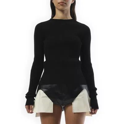 Rick Owens Women's Knit Pull In Black