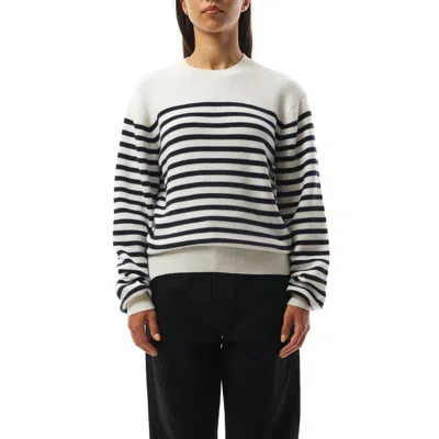 Khaite Viola Sweater Clothing In Glaze/midnight Navy