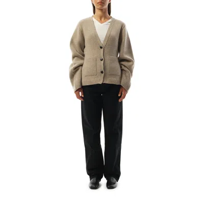 Khaite Women's Scarlet Cardigan In Sepia