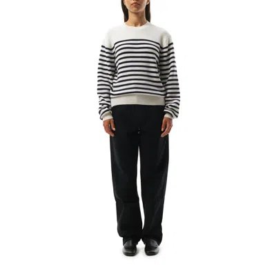 Khaite Viola Sweater Clothing In Glaze/midnight Navy