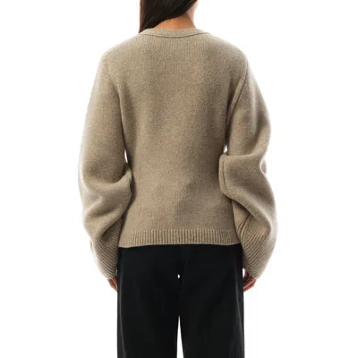 Khaite Women's Scarlet Cardigan In Sepia