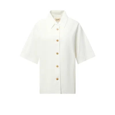 Khaite Women's Owen Top In White