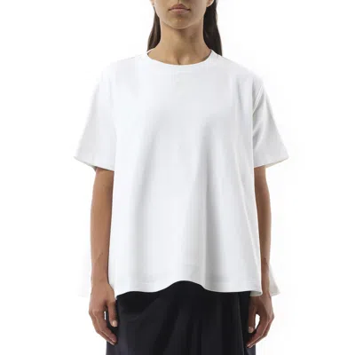Loewe Embroidered Cotton-blend Jersey T-shirt In White