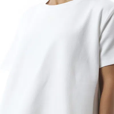 Loewe Embroidered Cotton-blend Jersey T-shirt In White