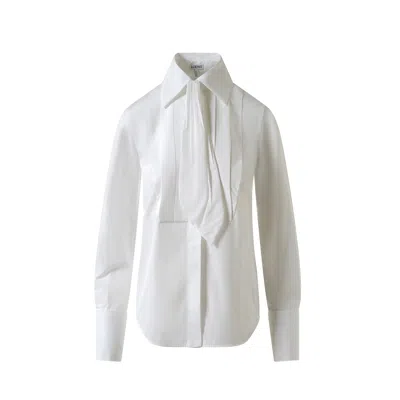Loewe Cotton Shirt In White