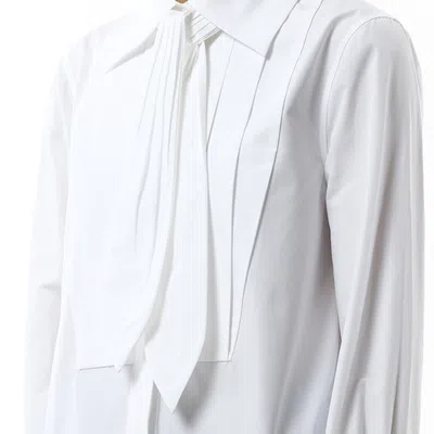 Loewe Cotton Shirt In White