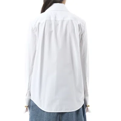 Loewe Cotton Shirt In White