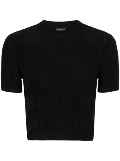 Balenciaga Sweaters In Black