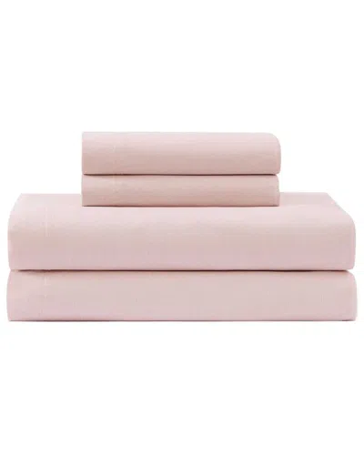 Tommy Hilfiger Solid Cotton Chambray Washed Sheet Set