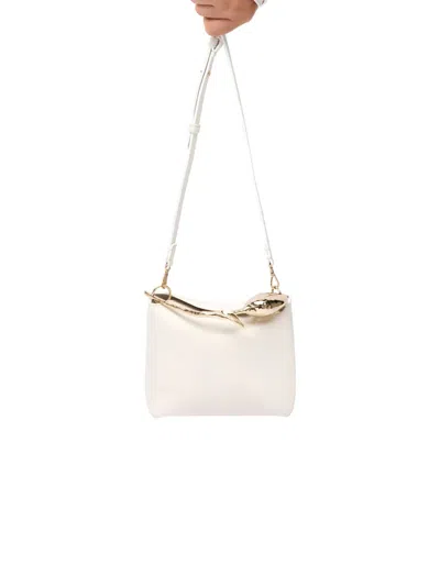 Erdem Mini Bloom Bag In White