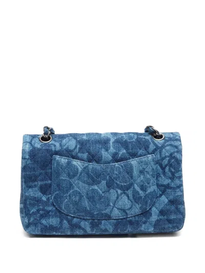 Pre-owned Chanel 2016 Classic Flap Shoulder Bag In Blue