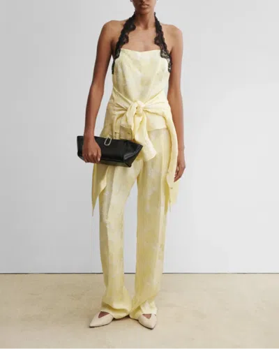 Rachel Comey Gough Top In Lemon In Yellow