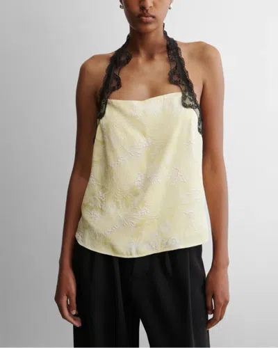 Rachel Comey Gough Top In Lemon In Yellow