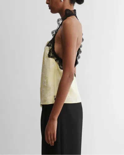 Rachel Comey Gough Top In Lemon In Yellow