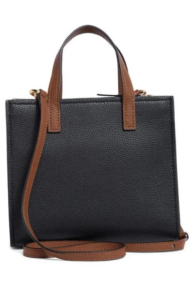 Marc Jacobs Mini Grind Leather Tote In Black Multi