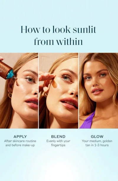 St Tropez St. Tropez Sunlit Skin Bronzing Tint + Self Tan Serum In No Color