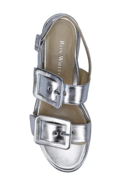 Ron White Callie Slingback Sandal In Transparent