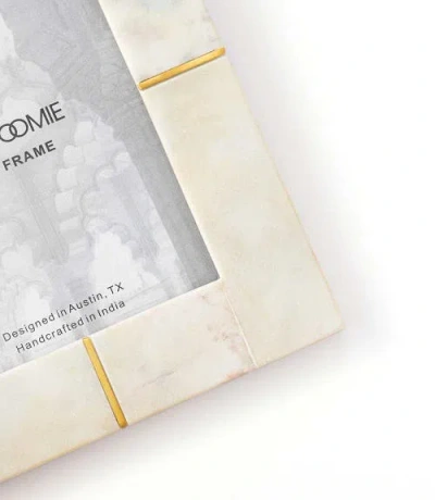 Matr Boomie Sammita White Picture Frame In White - 5x7