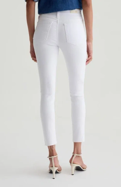 Ag Jeans Farrah Skinny Ankle In White