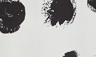 Marina Rinaldi Nilo Print Poplin Tunic Shirt In Optical White