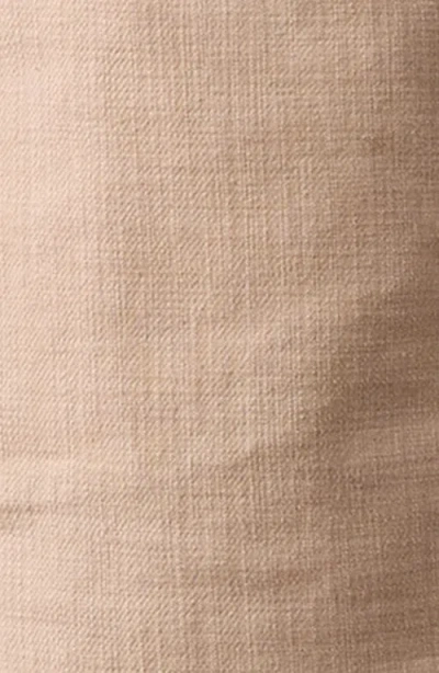 The Normal Brand Texstretch Summer Drawstring Stretch Cotton Shorts In Sand Dune