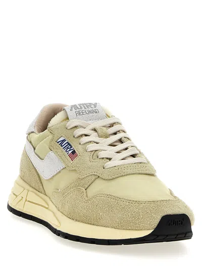 Autry Low-top Sneakers With Rubber Sole And Suede Panels