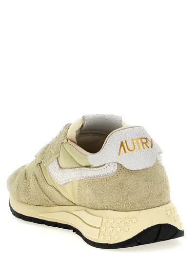 Autry Low-top Sneakers With Rubber Sole And Suede Panels