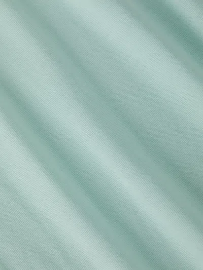 L Agence Becca Cotton V-neck Tee In Pale Jade
