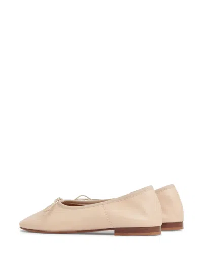 Mansur Gavriel Woman Ballet Flats Blush Size 7.5 Leather In Neutrals