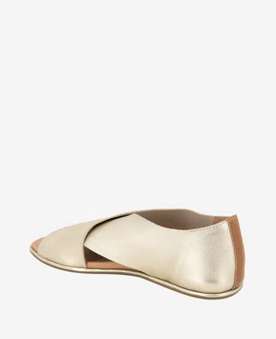 Shop Gentle Souls - Laniey X-band Leather Sandal In Champagne