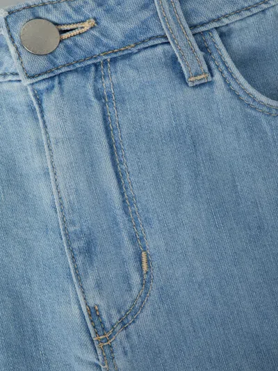 L Agence Gina Denim Short In Dakota