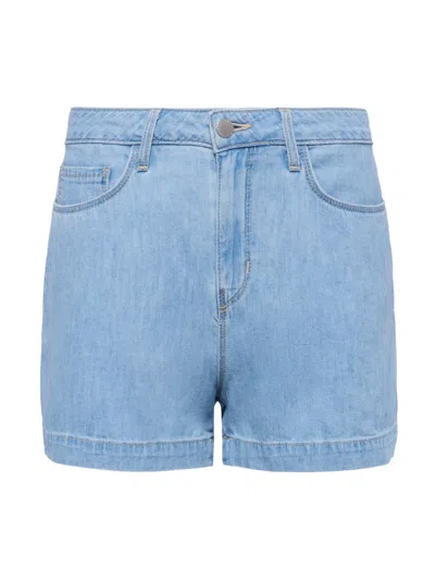 L Agence Gina Denim Short In Dakota