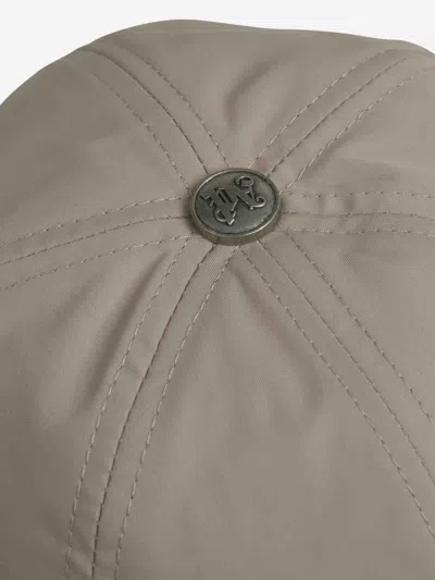 Palm Angels Classic Logo Cap In Beige