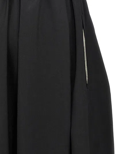 Comme Des Garçons Pleated Tropical Wool Shorts