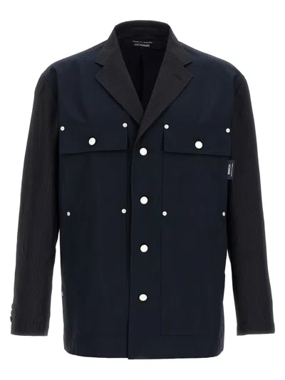 Comme Des Garҫons Homme Pinstripe Blazer