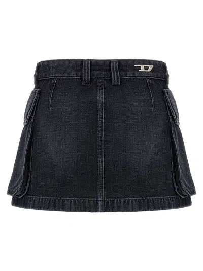 Diesel Skirt With Pockets And Belt Loops