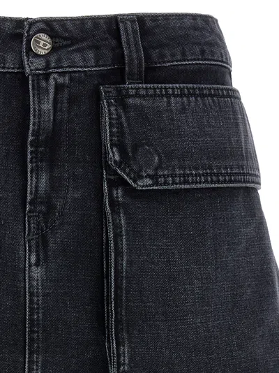 Diesel Skirt With Pockets And Belt Loops