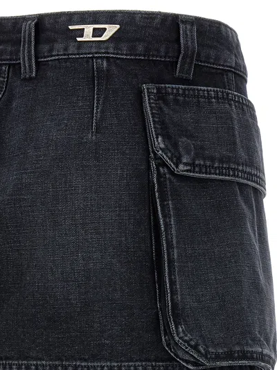Diesel Skirt With Pockets And Belt Loops