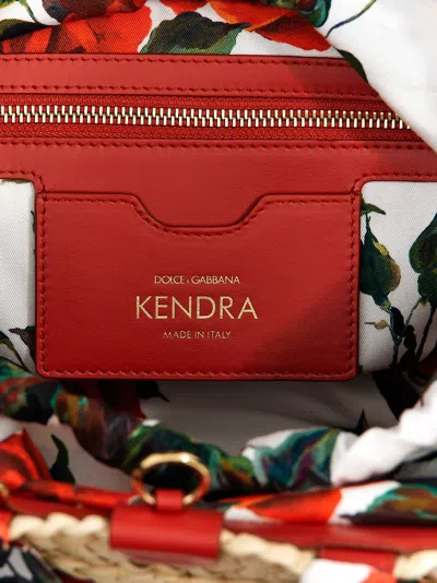 Dolce & Gabbana Natural Kendra Small Tote Bag