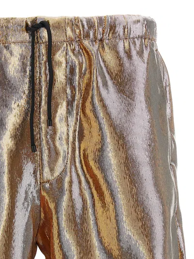 Dries Van Noten Piperi Gold Shorts