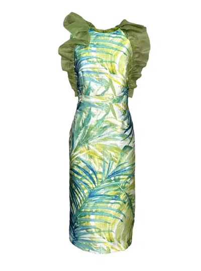 Casting Women's Dress V1037 -  In Green
