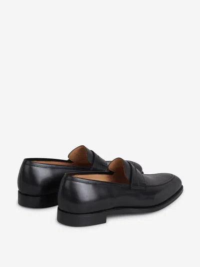 Crockett & Jones Sydney Loafers In Black