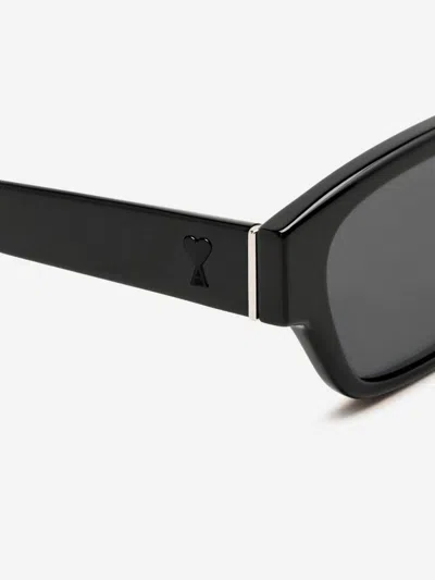 Ami Alexandre Mattiussi Ami Paris Rectangular Sunglasses In Black