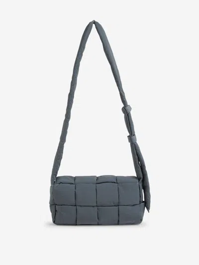 Bottega Veneta Cassette With Versatile Strap In Antracite Grey