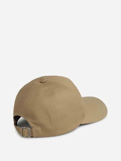 Saint Laurent Cap In Brown