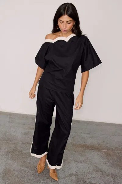 Never Fully Dressed Mono Scallop Trousers