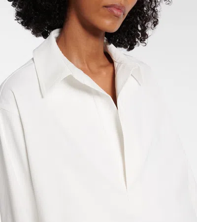 Plan C Oversized Shirt In Chalk