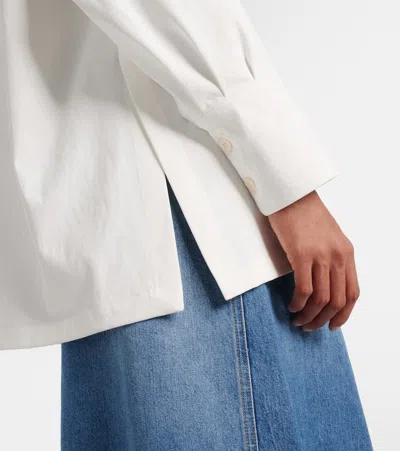Plan C Oversized Shirt In Chalk