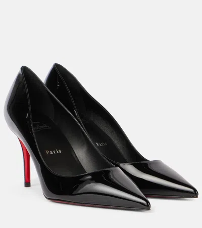 Christian Louboutin Women Miss Z 80 Patent Leather Pumps In Multi